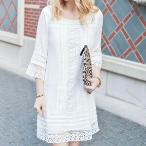 REVOLVE Sanctuary Desert Bohome
Lace Trim Shift Dress